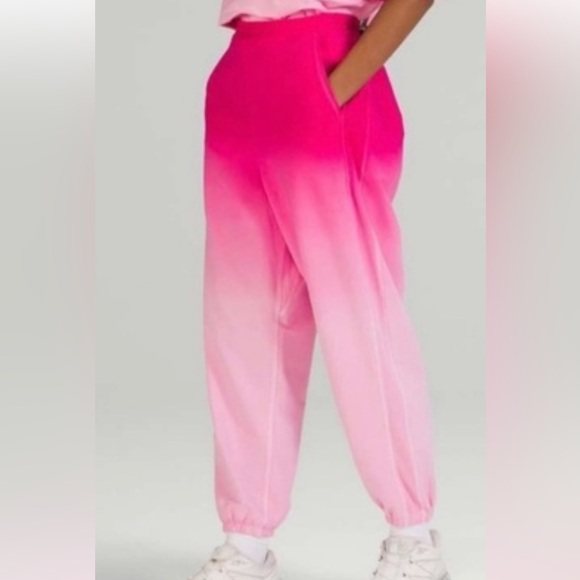 Lululemon La Super High rise jogger Pink ombre - Picture 1 of 5